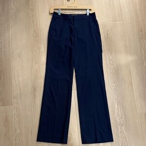 Banana Republic Mid-Rise Navy Trousers
